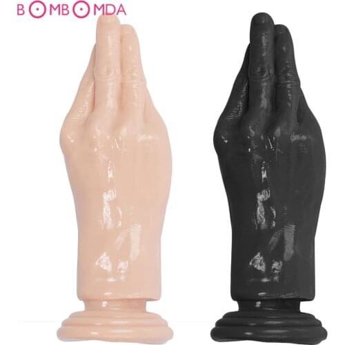 Sex products Huge dildo Anal Plug Suction Big Hand Anal Stuffed butt plug Large Penis Fist masturbate sex toys for women for men