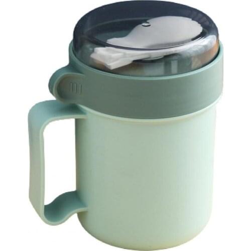 Thermal Lunch Box Leak-proof Portable Lightweight Breakfast Milk Cup with Lid Porridge Soup Bottle for Home nsulated Lunch Box