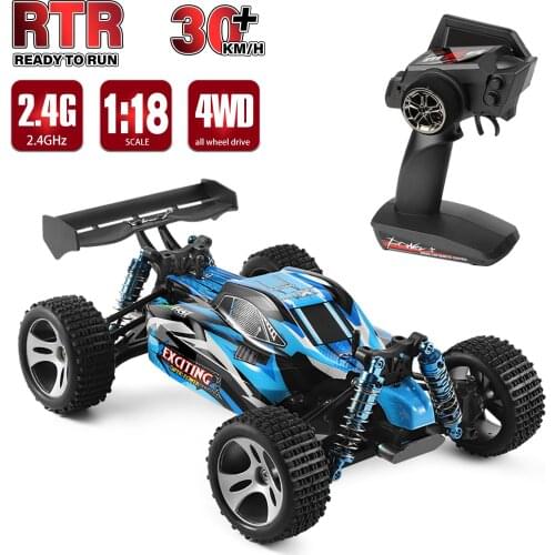 WLtoys XKS 184011 RC Car Off-Road Car High Speed RC Crawler 1/18 2.4GHz Remote Control Car Racing Car 30km/h 4WD RTR