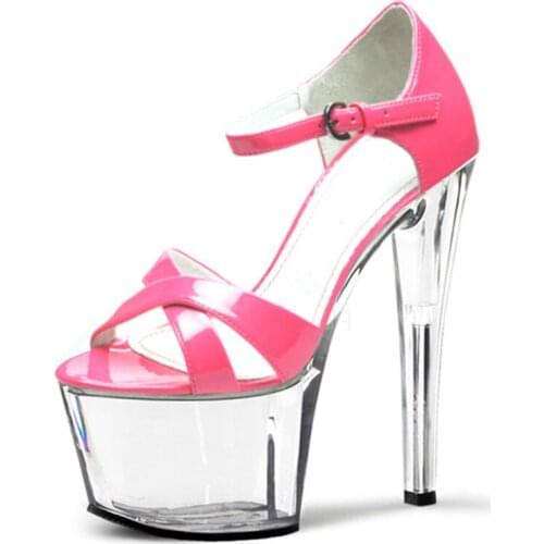 New summer style female lace high-heeled shoes pointed toe bandages celebrity woman will wear high heels sandals 17cm
