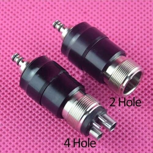 1Pc Dental Quick Coupler Connector Coupling Swivel Adapter For 4Hole & 2Hole NSK Dental High Speed Handpiece