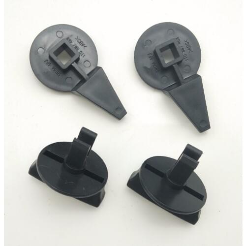 4pcs SKTOO for Volkswagen Touran trunk box Luggage lock Tail box buckle Triangle warning card bracket knob 1T0 867 468