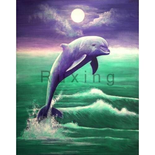 Diamond needlework home decor diy diamond painting cross stitch Moon full square drill diamond embroidery zebra