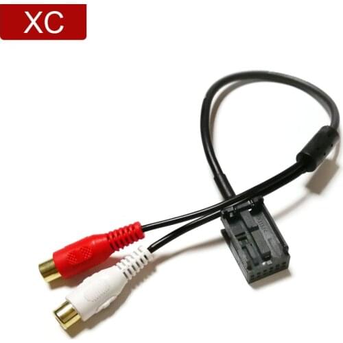 Car Aux In CD Radio Lead Media 2RCA Cable Adapter for Opel CD30 MP3 CDC40 CD70 NAVI DVD90 NAVI