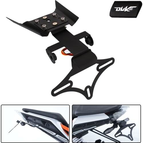 Motorcycle Tail Tidy License Plate Holder For KTM 125 200 250 390 Duke 125/200/250/390 2017 2018 2019 2020+ Fender Eliminator
