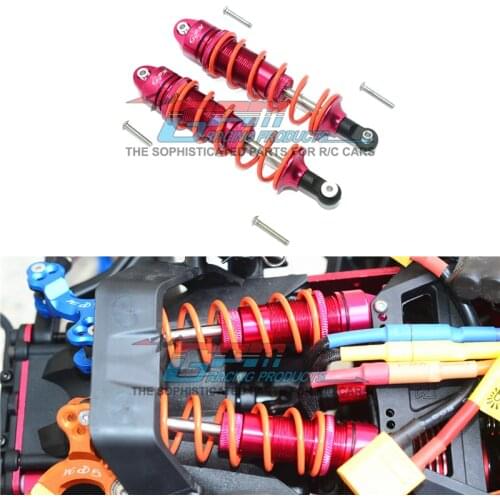 GPM ARRMA 1/8 NERO FAZON 6S Monster Aluminum Alloy Front Rear Universal Shock Absorbers Midpoint Distance 110mm RC Car Parts