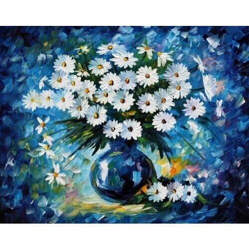 Diy Diamond Painting Cross Stitch Resin Square/round Sets Decorative Embroidery Flower Full Drill Picture By Numbers Sale