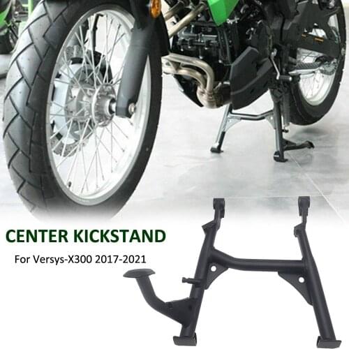 For Kawasaki Versys X300 Versys-X 300 2017-2021 Centerstand Center Kickstand Foot Side Stand Parking Support X-300 Accesories