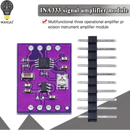 INA333 Human Micro Signal Multifunctional Three Op Amp Precision Instrumentation Amplifier Module