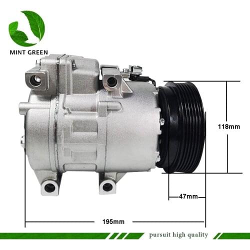 HS15 AC Compressor For Hyundai Sonata 2.4L l4 for Kia Optima Magentis 2.4L 2.7L 977012B250 97701-2B251 97701-2B300 977012B350