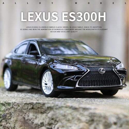 1:32 LEXUS ES300 Coupe Simulation Toy Vehicles Model Alloy Children Toys Genuine License Collection Gift Off-Road Car Kids
