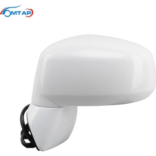 MTAP 2PCS Exterior Rearview Side Mirror Assy For Nissan TIIDA LATIO VERSA 2005 2006 2007 2008 2009 2010 C11 5-PINS With Heating