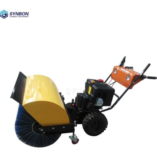 SYNBON New Mini Snow Blower Sweeper Removal Machine Hydraulic Hand Push
