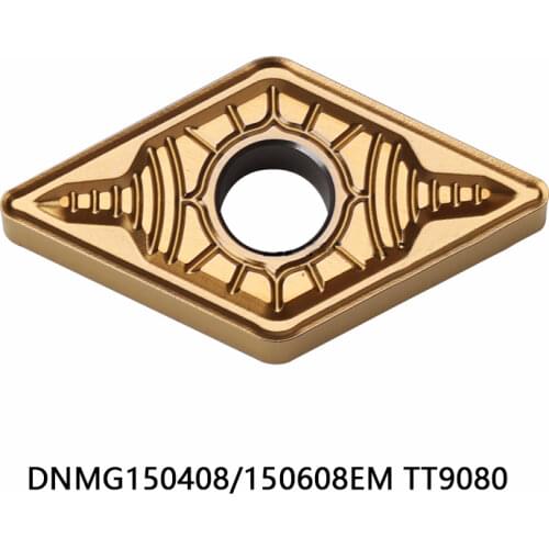 DNMG150408EM TT9080 DNMG150608EM TT9080 Carbide Inserts DNMG150408 EM Lathe Cutter Tools Original CNC Tools insert