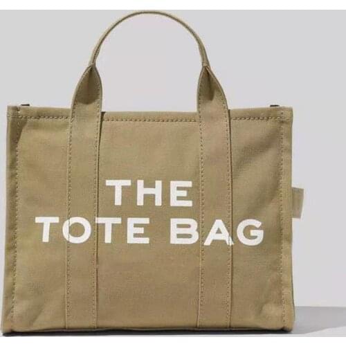 Casual Large Capacity Tote Canvas Women Handbags Designer Brand Shoulder Crossbody Bags Luxury Big Shopper Bag Letter Purses 202