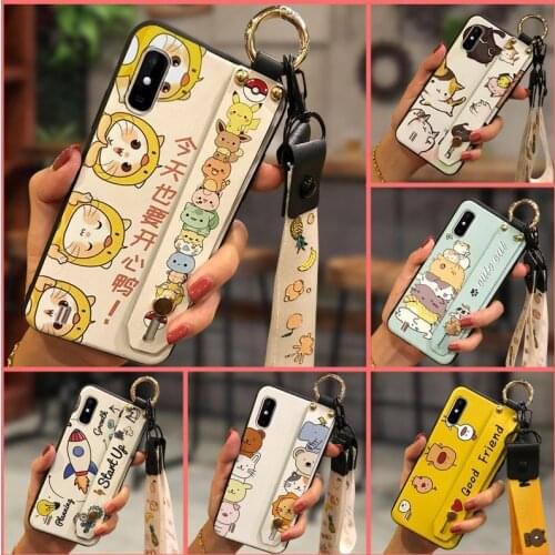 Anti-dust Original Phone Case For Wiko Y81 Fashion Design TPU Phone Holder Cover For Girls Cute