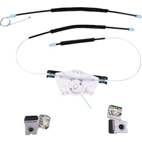 Window Regulator Repair Kit Metal Bracket Front Right Door for VW Golf 4 97-03