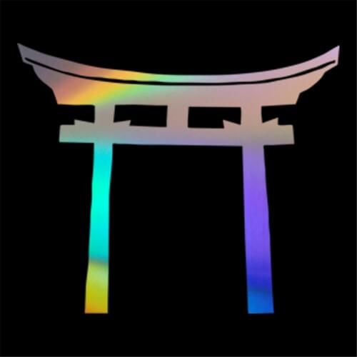 Shinto Torii Gate Window Glass Car Sticker Laptop Home Auto Truck Van Wall Door