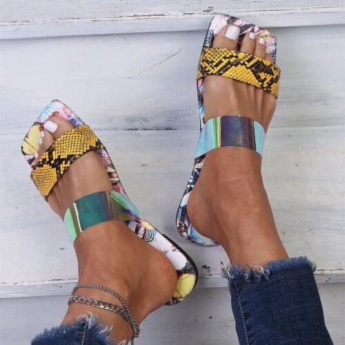 HEVXM Women Slippers Patchwork Summer Slides Outdoor Beach Flat Heel Sewing Fashion Casual Female Ladies Shoes Zapatos De Mujer