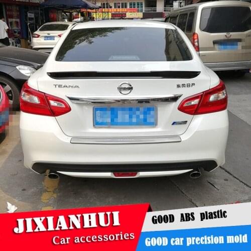 For Altima Spoiler 2016-2018 Nissan Altima Spoiler ABS plastic Material Car Rear Wing Color Rear Spoiler
