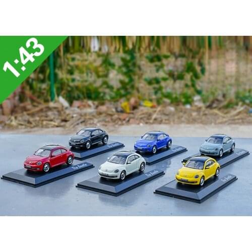 High Meticulous 1:43 Volkswagen-Beetle Alloy Model Car Static Metal Model Vehicles Original Box For Gifts Collection