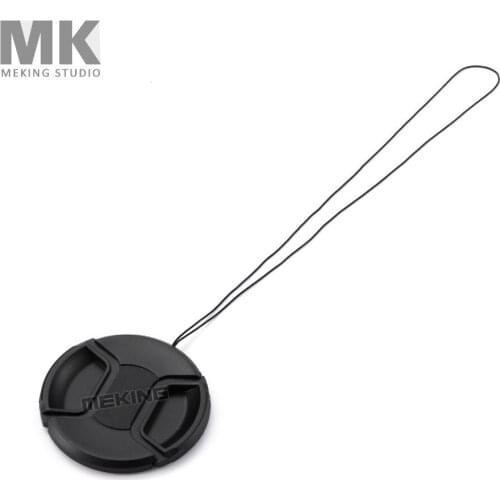 Meking 77mm Camera Snap-on Lens Cap Cover with Cord for Canon Nikon