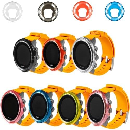 Protector Case For Suunto Spartan Sport Wrist HR Baro Transparent TPU Cover Protecting Case