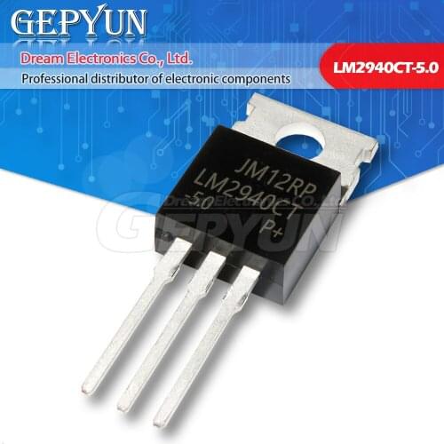 10PCS LM2940CT-5.0 TO220 LM2940CT-5 TO-220 LM2940-5.0 LM2940CT new and original IC