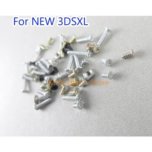 20sets Replacement Screws For Nintend New 3DSXL 3DSLL Head Screws Set for new 3ds xl ll Game Console Shell