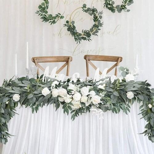 3 Pack Artificial Eucalyptus Garland Greenery Eucalyptus Vine Eucalyptus Strands for Wedding Backdrop Decor