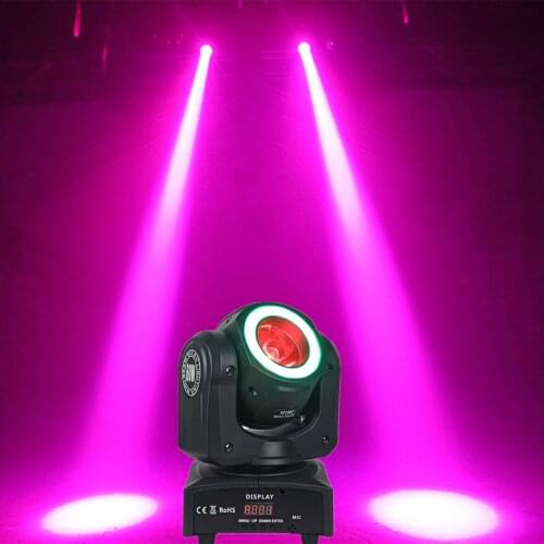 60W moving head beam light RGBW 4 in 1, professional stage lighting equipment for Christmas party disco, etc
