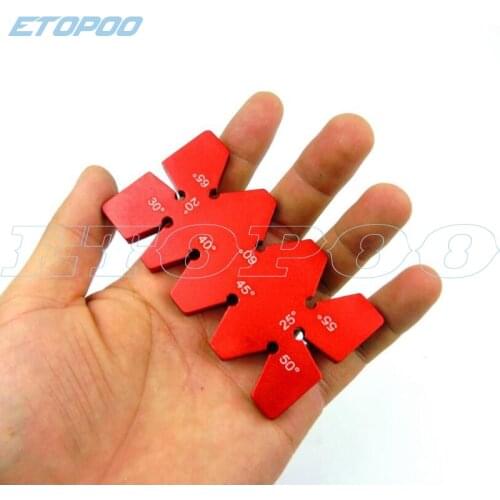 Aluminum Woodworking Tool Angle Gauge Multi Angle Ruler Template Protractor Measuring Tools