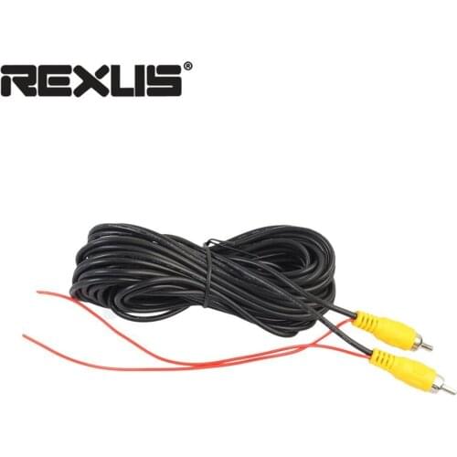 RCA To RCA Male To Male AUX Audio Cable HiFi Speaker Video AV Cable Cord For Car Rearview Camera DVD CD Player TV Box