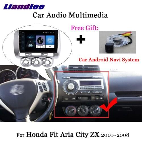 Car Android Multimedia System For Honda Fit 2001-2008 Radio Video Carplay GPS Navigation Wifi HD Screen