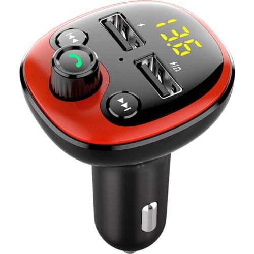 Car MP3 Bluetooth Music Player Dual USB3.1 Phone Fast Charger Adapter Support Hands-free Call U Disk TF Card Function for 12-24V