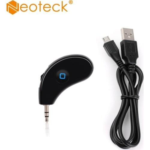 Neoteck Wireless Bluetooth Receiver CSR 4.0 Wireless Bluetooth Adapter Micro USB Charging For 3.5mm AUX Car Port Connecting Mp3