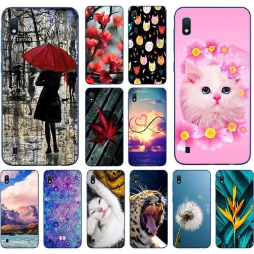 D Case For Samsung A10 Case Soft Silicone phone bag cover For Samsung Galaxy A10 GalaxyA10 A 10 SM-A105F A105 cartoon shells