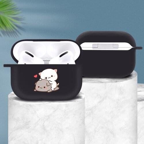 Lover Cartoon Cats Airpods Pro Case Cute Luxury Cover Air Pod Cases DIY Gift Funda Airpods Case Earphone Accessories Coque