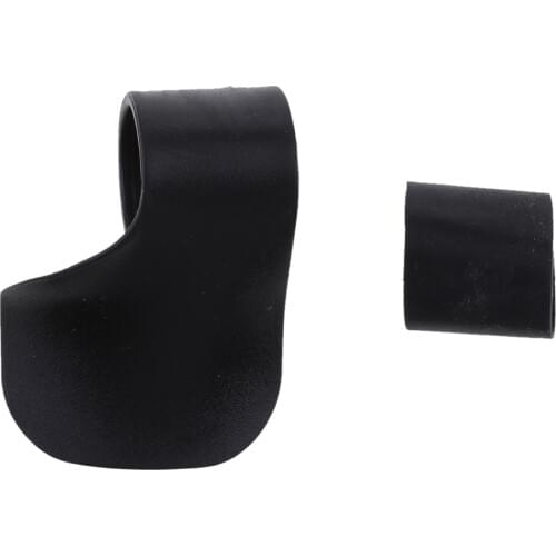 Black Throttle Assist Clamp Cruise Control Aid For Universal Handlebar