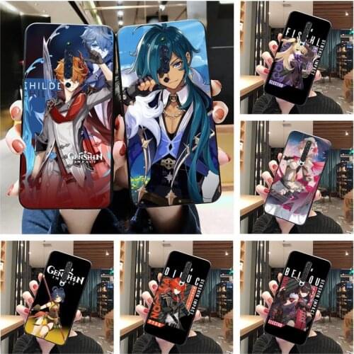 Game Genshin Impact Phone Case For Oppo A5 A9 2020 Reno2 z Renoace 3pro A73S A71 F11