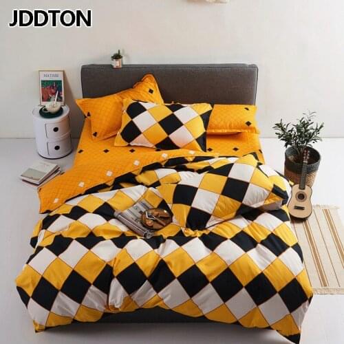 JDDTON 2020 New Nordic Style Bedding Set Fashion Classic Duvet Cover Pillowcase Bed Sheets Twin Full Queen Super King Size BE156