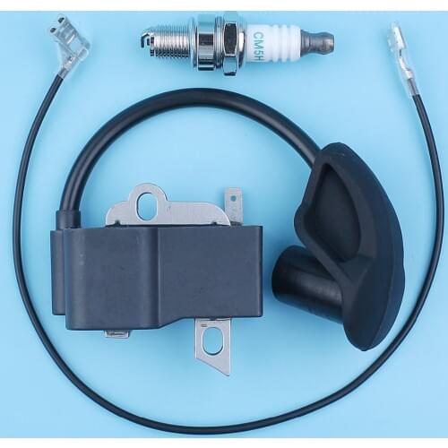 Ignition Coil Module Magneto Spark Plug Kit For Stihl BR500 BR550 BR600 Backpack Leaf Blower 42824001305