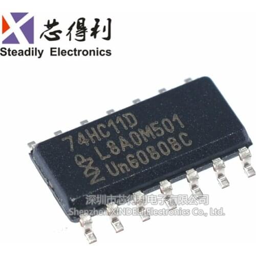 10pcs/lot New Original 74hc11d 74hc11 Logic Chip Scker Sop-14