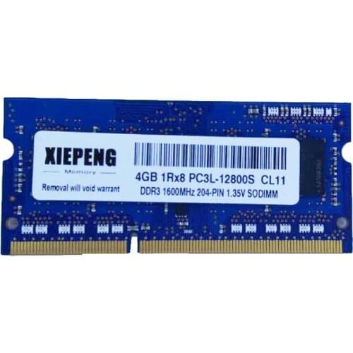 4GB 1Rx8 PC3L-12800S RAM 8G DDR3 1600MHz 8GB PC3L 12800 Notebook Memory for IBM Lenovo ThinkPad T440p T440 L450 L440 Laptop