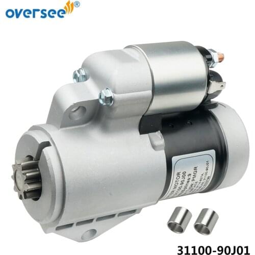 31100-90J01 Start Motor For Suzuki Outboard 4 storke DF90 DF100A DF100 DF115 DF115A DF140 DF140A ;31100-90J00;S114-837