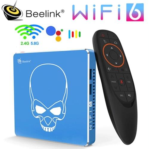 Beelink GT King Pro WiFi6 TV BOX Android 9.0 4GB64GB Amlogic S922X-H Quad Core Support Dolby Audio DTS Listen 4K HD set top box