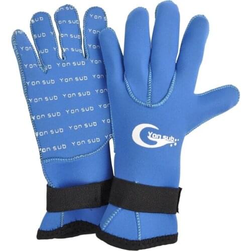 Adult 3mm Neoprene Gloves Spearfishing Diving Snorkeling Gloves Warm Boating Kayaking Gloves For Swimming Winter Spearfishing
