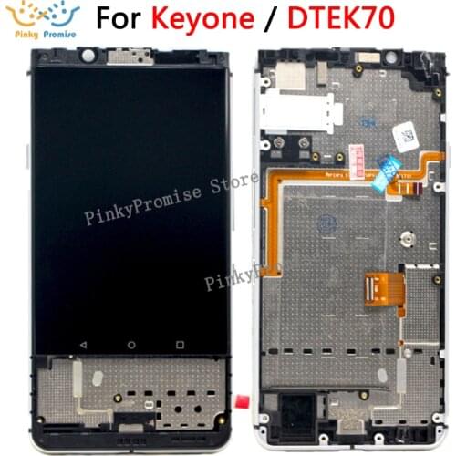 For 4.5" BlackBerry KEYone DTEK70 LCD Display Touch Screen For BlackBerry DTEK70 LCD Digitizer Assembly Screen Replacement Parts