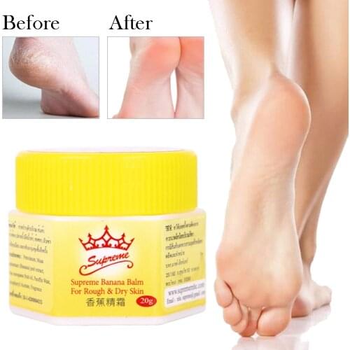 1pcs Banana Oil Foot Creama Dead Skin Remover Skin Care Anti-Drying Crack Cream Heel Chapped Peeling Repair Nourish Feet Paste
