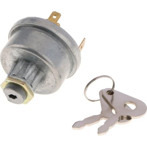 1 Piece Universal Ignition Switch With 2 Keys For Car Tractor 52026659